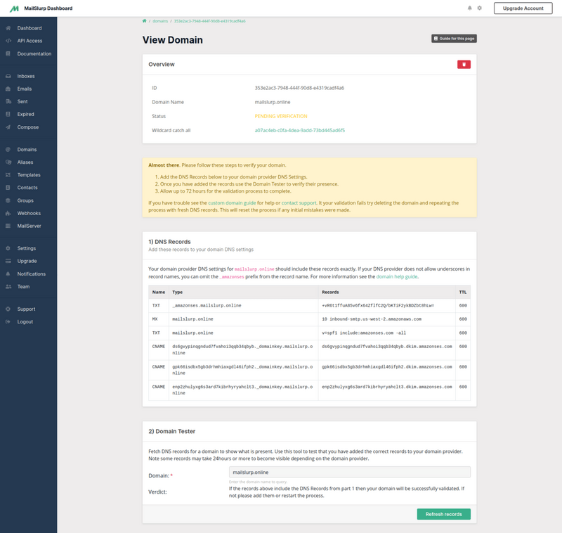 domains